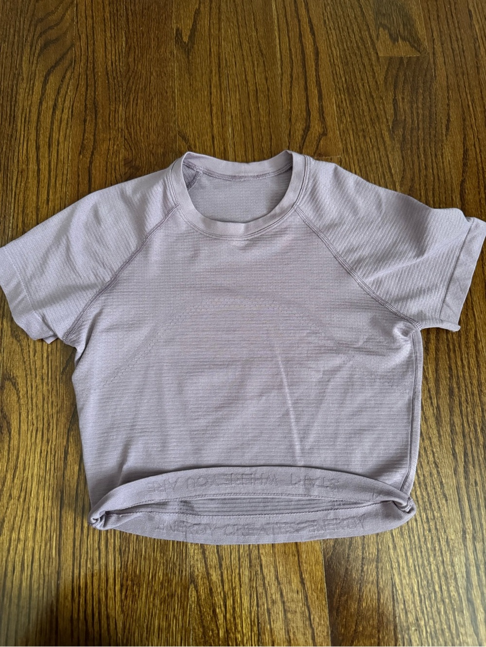 lululemon athletica Dusty Lilac Crop Top